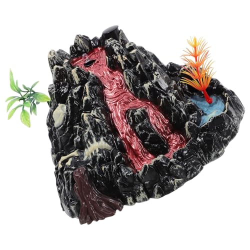 Abaodam Simulation Electric Volcano Model mit Licht und Soundfunktion Interaktives Sprühspielzeug für Experimente und Dinosaurier Enthusiasten für Bildung und Unterhaltung von Abaodam