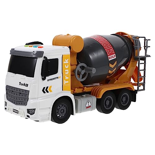 Abaodam Simulation Engineering mit Licht und Musik Gelbes Mixer LKW Modellauto für Robust und Handlich Geburtstagsgeschenke und Spielspaß Abaodam Simulation Engineering mit Licht und Musik Gelbes Mixer LKW Modellauto für Robust und Handlich Geburtstagsgeschenke und Spielspaß von Abaodam