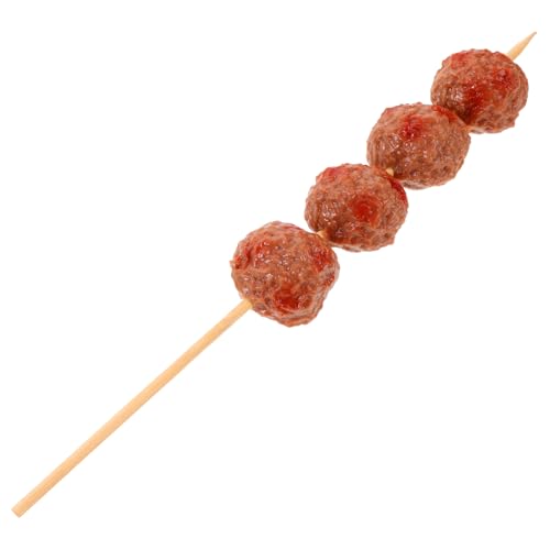 Abaodam Robustes PVC-grillspieße-Modell - Spielessen Für Kinder Küchendeko Fake-Grill- -Modell Grill- -Requisite von Abaodam