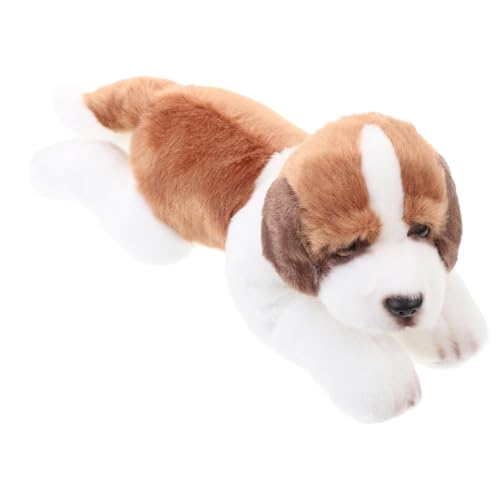 Abaodam Simulation Hund Plüsch Realistische Stofftier Figur für Dekoration Kleine Hundepuppe für Schlafzimmer Büro Geschenkidee für Frauen und Kuscheliges Plüschtier Abaodam Simulation Hund Plüsch Realistische Stofftier Figur für Dekoration Kleine Hundepuppe für Schlafzimmer Büro Geschenkidee für Frauen und Kuscheliges Plüschtier von Abaodam