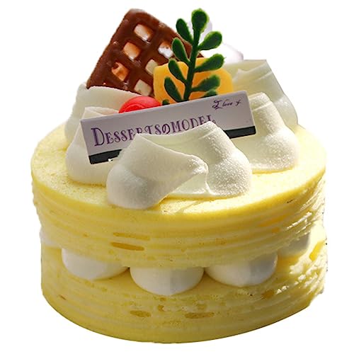 Abaodam Künstliches Kuchenmodell Faux Cupcake Geburtstagskuchendekoration Wohndekor Fotoaccessoire Abaodam Künstliches Kuchenmodell Faux Cupcake Geburtstagskuchendekoration Wohndekor Fotoaccessoire von Abaodam