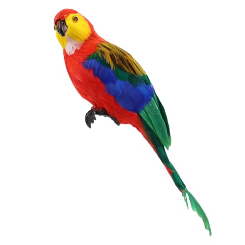 Abaodam Künstliche Papageien Dekoration Simulierte Gefiederten Vogel Ornament Pirate Party Zubehör Für Home von Abaodam