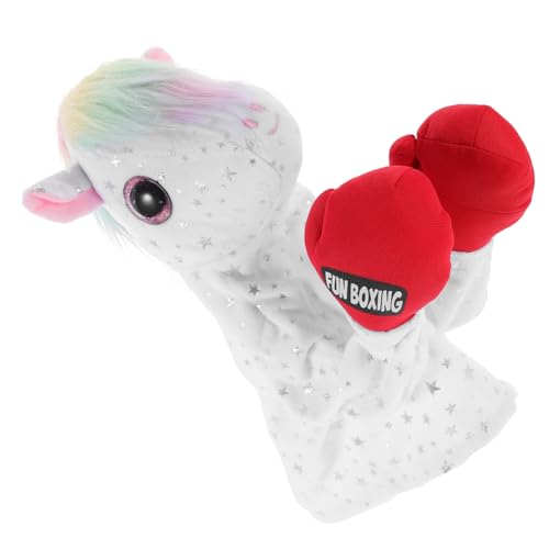 Abaodam Simulation Tiermodellpuppen Die Marionetten Cartoon Tierpuppe Niedliche Handpuppe Kleine Handpuppe Eltern Interaktive Hand Boxhandpuppe Kunststoff von Abaodam