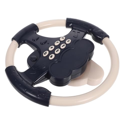 Abaodam Simulationslenkrad Fahrsimulator Kleinkind Lenkrad Lenkrad Spielset Fahrsimulator Kinderspielzeug Kunststoff Marineblau Abaodam Simulationslenkrad Fahrsimulator Kleinkind Lenkrad Lenkrad Spielset Fahrsimulator Kinderspielzeug Kunststoff Marineblau von Abaodam