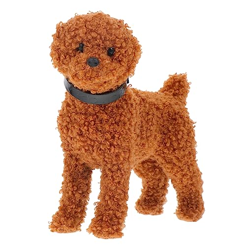 Abaodam Simulationswelpe für kinderspielzeug Home Dekoration Toys for Plush Toy Spielzeughund mit realistischer Figur Puppenspielzeug Hundeschmuck Plastik Brown Abaodam Simulationswelpe für kinderspielzeug Home Dekoration Toys for Plush Toy Spielzeughund mit realistischer Figur Puppenspielzeug Hundeschmuck Plastik Brown von Abaodam