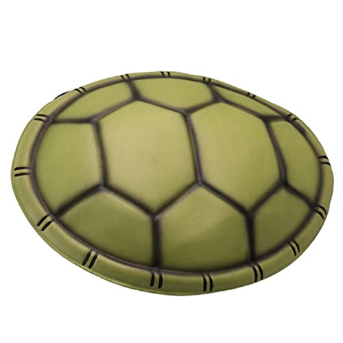 Abaodam Simulierter Schildkrötenpanzerkessel Halloween Panzer Ninja Cosplay Panzerpanzer Halloween Kostüm Elfen Halloween Aufblasdekoration Tier Schildkrötenpanzer Kostüm Eva von Abaodam