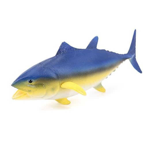 Abaodam Simulierter Thunfisch Stofftiere Für Das Tierbad Ornamente Für Dekorative Fischfiguren Fisch Roter Thun Ornamente Kleiner Roter Thun Aus PVC von Abaodam