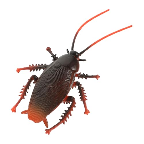 Abaodam Simuliertes Wildinsektenmodell Streichspielzeug Männliches Kakerlakenmodell Einhorn Schlange Insektenkorb Zauberstab Spinnentrick Streichset Frosch Plüsch Stofftier von Abaodam