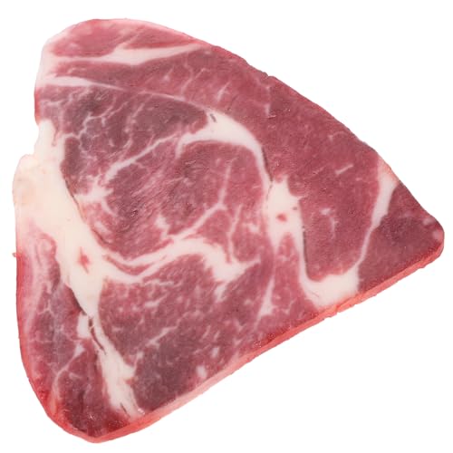 Abaodam Simuliertes -rindfleisch Restaurant-küchendekoration Naturgetreue Fleischdekoration Gefälschtes Essen Künstliches Lebensmittelmodell Künstliche Fleischstütze PVC Abaodam Simuliertes -rindfleisch Restaurant-küchendekoration Naturgetreue Fleischdekoration Gefälschtes Essen Künstliches Lebensmittelmodell Künstliche Fleischstütze PVC von Abaodam