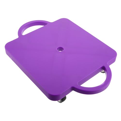 Abaodam -Skateboard -Skateboard Schraubenblock- Lenkradspielzeug Für Auto Lenkrad Für Sensorische Integrationspflichten Violett Plastik von Abaodam