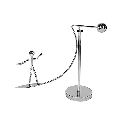 Abaodam Skater Balancierendes Lustiges Desktop mit Eisenkunst Wackelfigur für Schreibtisch Raumdekoration für Wissenschafts und Physikliebhaber Abaodam Skater Balancierendes Lustiges Desktop mit Eisenkunst Wackelfigur für Schreibtisch Raumdekoration für Wissenschafts und Physikliebhaber von Abaodam