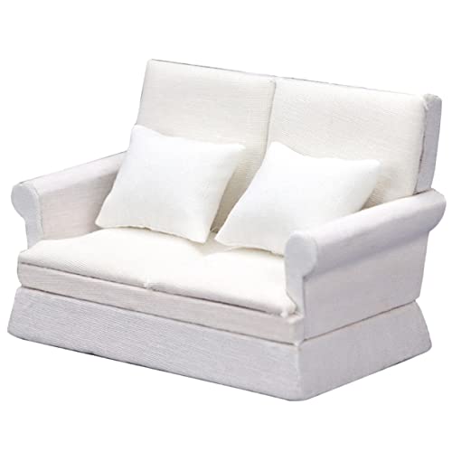 Abaodam Sofa für Puppenhaus Doppelsitzer Modell für Kreative Wohnzimmerszenen und Dekorative Dekoration Realistische Detailverarbeitung Langlebig Abaodam Sofa für Puppenhaus Doppelsitzer Modell für Kreative Wohnzimmerszenen und Dekorative Dekoration Realistische Detailverarbeitung Langlebig von Abaodam