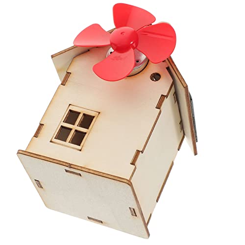 Abaodam Solar Betriebener Bausatz Haus DIY Leicht Tragbar Präzise Geschnitten Pädagogisches für Jungen Mädchen Ab Jahren Umweltfreundliches Solar Experiment von Abaodam