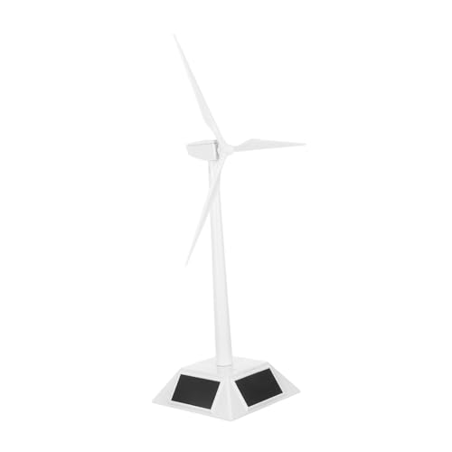 Abaodam Solarbetriebenes Kunststoff Windmühlenmodell Weiß mit Abnehmbarem Displayständer Einfach zu Montieren Solaraktiviertes Rotierendes Desktop für Büro Klassenzimmer und Dekoration Abaodam Solarbetriebenes Kunststoff Windmühlenmodell Weiß mit Abnehmbarem Displayständer Einfach zu Montieren Solaraktiviertes Rotierendes Desktop für Büro Klassenzimmer und Dekoration von Abaodam