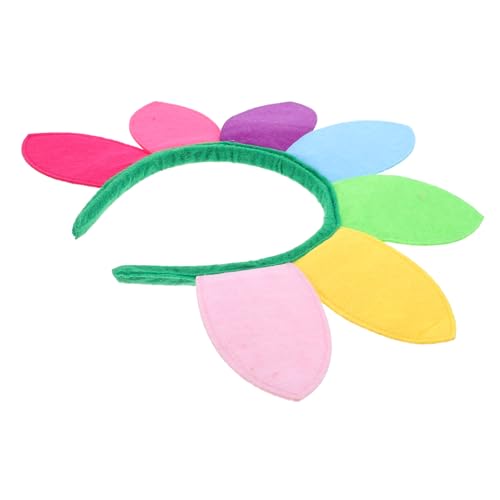 Abaodam Sonnenblumen Haarreif für Partys Versatile Blumen Haarschmuck für Festivals Geburtstagsfeiern und Halloween Elegantes Rutschfestes Design mit Großen Blütenblättern für von Abaodam