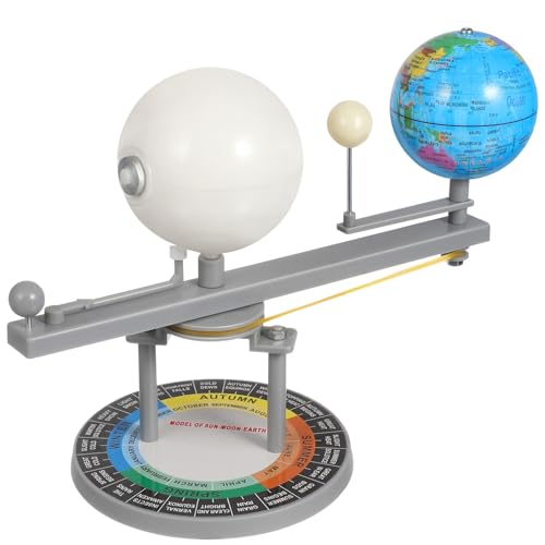 Abaodam Sonnensystem Sonne Erde Mond Orbitalmodell Kinder Englisch Sonnensystem Planetarium Modell Planetenspielzeug Pädagogisches Geographiemodell Astronomische Wissenschafts-Kits von Abaodam