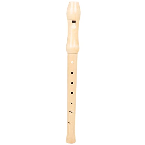 Abaodam Sopran Recorder Deutscher Stil Holzmaterial Musikinstrument für Anfänger Übungsinstrument für Windinstrumente Fördert Musikalische Fähigkeiten von Abaodam