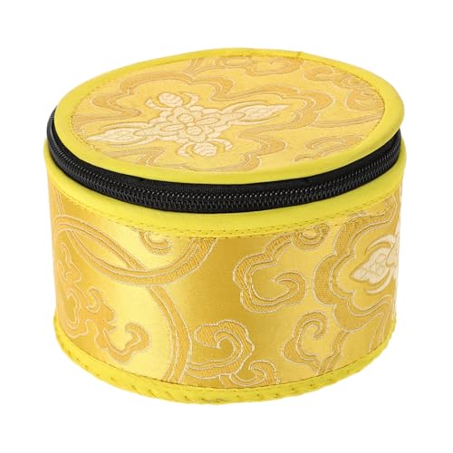 Abaodam Soundbo-Tasche Zubehör Für Tibetische Klangschalen Yellow Stoff von Abaodam