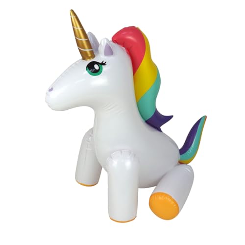 Abaodam Aufblasbares Einhorn Wassersprinkler Spielzeug Für Garten Lustiges Outdoor Wasserspielzeug Für Junge Mädchen Für Sommerpartys Und Erfrischung Abaodam Aufblasbares Einhorn Wassersprinkler Spielzeug Für Garten Lustiges Outdoor Wasserspielzeug Für Junge Mädchen Für Sommerpartys Und Erfrischung von Abaodam
