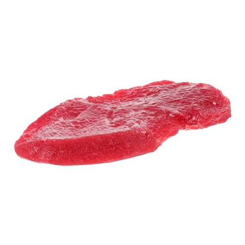 Abaodam Steak-Fotomodell handgefertigtes Kunstfleisch falsches Fleisch Fake-Prop-Steak gefälscht spielsachen für Fun Toy imitierte Steakverzierung Fotografie-Requisiten Harz Abaodam Steak-Fotomodell handgefertigtes Kunstfleisch falsches Fleisch Fake-Prop-Steak gefälscht spielsachen für Fun Toy imitierte Steakverzierung Fotografie-Requisiten Harz von Abaodam