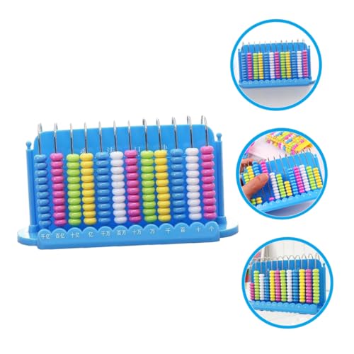 Abaodam Stellige Rechenperlen Abakus Lernspielzeug aus Robustem Kunststoff Kompakt und Tragbar Fördert Rechenfähigkeiten Gedächtnis und Konzentration für Spielerische Matheübungen Abaodam Stellige Rechenperlen Abakus Lernspielzeug aus Robustem Kunststoff Kompakt und Tragbar Fördert Rechenfähigkeiten Gedächtnis und Konzentration für Spielerische Matheübungen von Abaodam