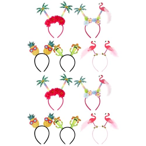 Abaodam Stirnband Flamingo 10 Stück Hawaii-stirnband Hawaii-party-kopfschmuck Tropische Haar-accessoires Hawaii-haarband-set Hawaii-haar-accessoires Kleid Für Sommer-haardekorationen Abaodam Stirnband Flamingo 10 Stück Hawaii-stirnband Hawaii-party-kopfschmuck Tropische Haar-accessoires Hawaii-haarband-set Hawaii-haar-accessoires Kleid Für Sommer-haardekorationen von Abaodam