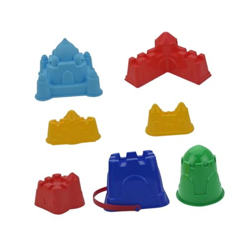 Abaodam Strandspielzeug Set Tragbares Schlossmodell für Sandspiel Lustige Sandspielzeuge für Jungen und Mädchen Kreative Strandaktivitäten von Abaodam