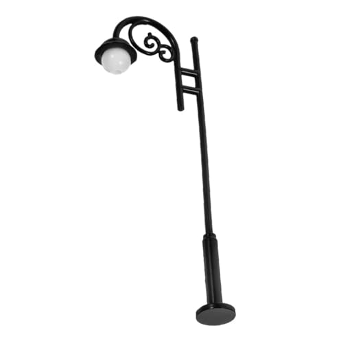 Abaodam Straßenlaterne Modell aus Eisenlegierung Retro Mini Laterne für Mini Garten und Winziges Hausdekor für Park Szenen und Puppenhaus Accessoires Abaodam Straßenlaterne Modell aus Eisenlegierung Retro Mini Laterne für Mini Garten und Winziges Hausdekor für Park Szenen und Puppenhaus Accessoires von Abaodam