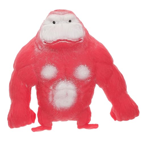 Abaodam Stressabbau Gorilla Figur Rotes Gorilla Squeeze Toy Weiches Elastisches Antistress Tier Haptische Entspannung für Erwachsene Fidget für Klassenzimmer Abaodam Stressabbau Gorilla Figur Rotes Gorilla Squeeze Toy Weiches Elastisches Antistress Tier Haptische Entspannung für Erwachsene Fidget für Klassenzimmer von Abaodam