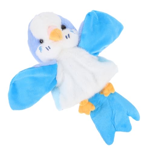 Abaodam Süße Papagei Handpuppe Weiche Plüsch Vogel Puppe Für Handgefertigte Stoff Tier Puppe Plüsch Tier Handpuppe Plüsch Puppe Tier von Abaodam