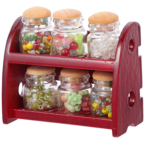 Abaodam Miniatur-bonbondose Hausdekor Winzige Puppenhausmöbel Miniatur-zuckerdose Ornament von Abaodam