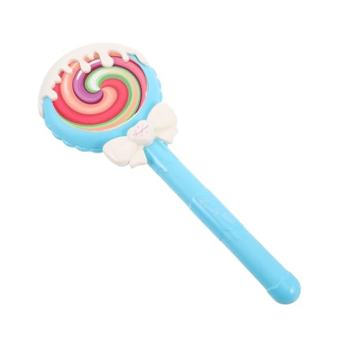 Abaodam Süßigkeiten-Zauberstab Lollipop Kunststoff Leuchtend Tragbares Cartoon-Lutscher- mit Musik Kinderpartyzubehör Abs Blue Abaodam Süßigkeiten-Zauberstab Lollipop Kunststoff Leuchtend Tragbares Cartoon-Lutscher- mit Musik Kinderpartyzubehör Abs Blue von Abaodam