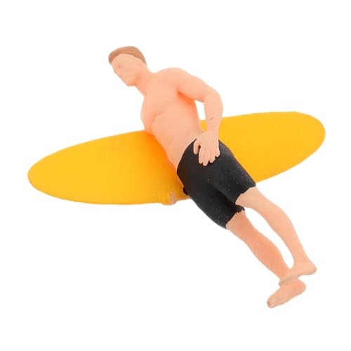 Abaodam Surffigur Mini-Surfjunge, männliche Figur, 1:64, Miniaturmodell, Puppenhaus, menschliches Modell, Sandtischdekoration, Mikro-Landschaft, Ornament Abaodam Surffigur Mini-Surfjunge, männliche Figur, 1:64, Miniaturmodell, Puppenhaus, menschliches Modell, Sandtischdekoration, Mikro-Landschaft, Ornament von Abaodam