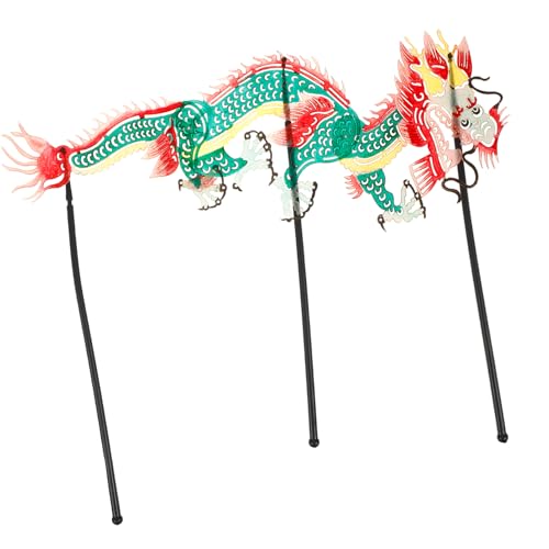 Abaodam Mini-Requisiten Für Schattenpuppen – Drachen-handpuppen-papierset Puppentheater Für Kinder Spielzeug Zur Kulturellen Bildung von Abaodam