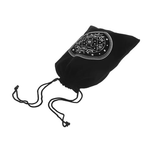 Abaodam Tarotkarten Aufbewahrungstasche Kordelzug Tarot Kartenbeutel für Schmuck Kleine Divination und Kosmetik für Tarotkarten und Zubehör von Abaodam