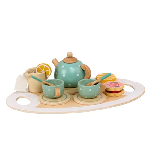 Abaodam Tee Service Set Kinder Tee Set Für 1 Set Mit Tassen Und Zubehör Teeparty Set Für Kleine Ädchen Perfekt Für Rollenspiele Und Nachmittagstee Spaß Holzspielzeug Für Kreative Kinder Teeservicem Abaodam Tee Service Set Kinder Tee Set Für 1 Set Mit Tassen Und Zubehör Teeparty Set Für Kleine Ädchen Perfekt Für Rollenspiele Und Nachmittagstee Spaß Holzspielzeug Für Kreative Kinder Teeservicem von Abaodam