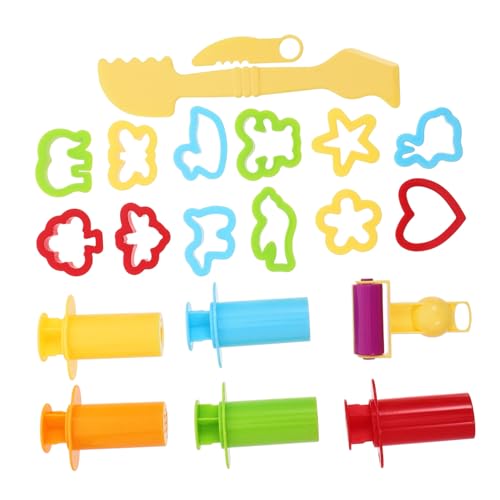 Abaodam Teiliges Modellierwerkzeug aus Buntem Handliches DIY Knetzubehör mit Tierformen Fördert Kreativität Motorische Fähigkeiten und Farberkennung Leicht zu Reinigen und Transportieren Abaodam Teiliges Modellierwerkzeug aus Buntem Handliches DIY Knetzubehör mit Tierformen Fördert Kreativität Motorische Fähigkeiten und Farberkennung Leicht zu Reinigen und Transportieren von Abaodam