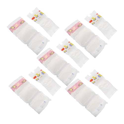 Abaodam Teiliges Wiederverwendbare Puppenwindeln Realistische Simulation Mini Puppenunterwäsche Niedliche Babypuppen-Accessoires für Kreatives Rollenspiel und Neugeborenen-puppenpflege Abaodam Teiliges Wiederverwendbare Puppenwindeln Realistische Simulation Mini Puppenunterwäsche Niedliche Babypuppen-Accessoires für Kreatives Rollenspiel und Neugeborenen-puppenpflege von Abaodam