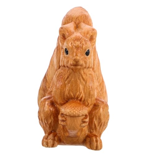 Abaodam Tierholzdekoration Simulation Eichhörnchen Oramentholz Geschnitzt Tierhandwerk Sammlerholz Holz Figur Eichhörnchen Garten Statue Für Wohnkultur Abaodam Tierholzdekoration Simulation Eichhörnchen Oramentholz Geschnitzt Tierhandwerk Sammlerholz Holz Figur Eichhörnchen Garten Statue Für Wohnkultur von Abaodam