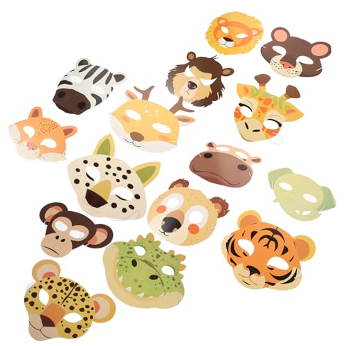 Abaodam Tiermasken Für Dschungel Party Masken Eulenmaske Und Zootier Für Geburtstagsfeiern Und Halloween Für Kreative Kostümpartys Abaodam Tiermasken Für Dschungel Party Masken Eulenmaske Und Zootier Für Geburtstagsfeiern Und Halloween Für Kreative Kostümpartys von Abaodam