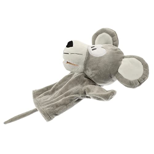 Abaodam Tierpuppenspielzeug Handpuppe für Handpuppen für Babys Handpuppen für Tierspielzeugpuppe Lernspielzeug für Sprachtraining Handpuppe Plüsch von Abaodam