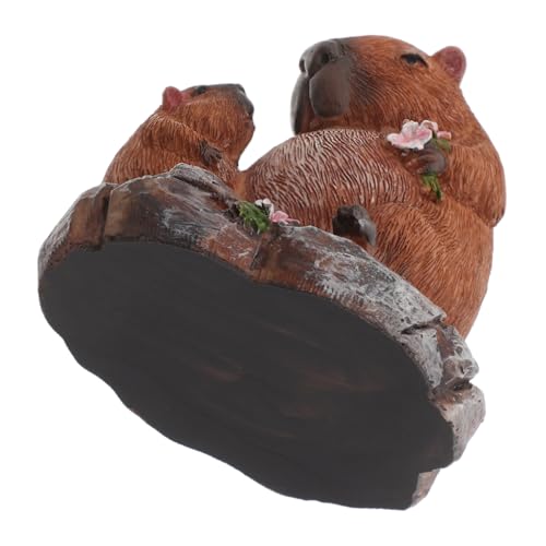 Abaodam Tierschmuck Für Und Kind Simulation Von Tierornamenten Basteln Zum Muttertag Bastelarbeiten Zum Muttertag Verzierungen Zum Muttertag -Ornament Harz Light Brown von Abaodam