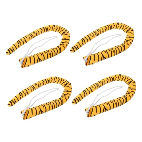 Abaodam Tiger Plüsch Cosplay Accessoire für Halloween Party Kostüm Zubehör Tierkostüm für Bühnenauftritte und Verkleidungen von Abaodam
