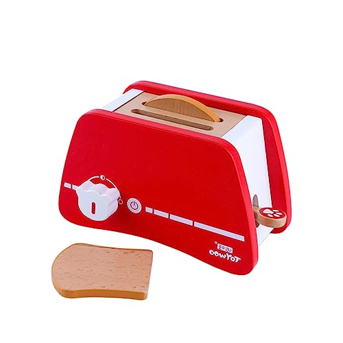 Abaodam Toaster Aus Holz Für Kinder Spielzeug Puzzle Brotmaschine Hölzern von Abaodam