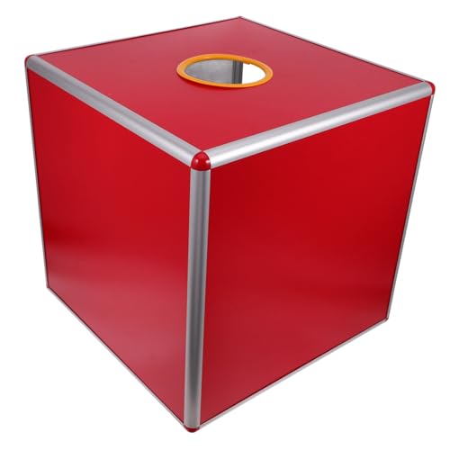 Abaodam Tombola Box Kompakte Einseitig Durchsichtige Spendenbox Klassischem für Abstimmungen Hochzeiten Partys und Firmenveranstaltungen von Abaodam