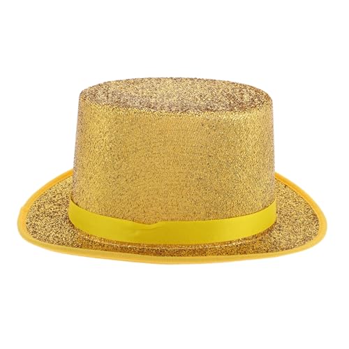 Abaodam Top -hut Gold Hüte Kostüm Kopfbedeckung Für -themenpartys Halloween Weihnachtsgeburtstagsfeiern Cosplay -requisiten Abaodam Top -hut Gold Hüte Kostüm Kopfbedeckung Für -themenpartys Halloween Weihnachtsgeburtstagsfeiern Cosplay -requisiten von Abaodam