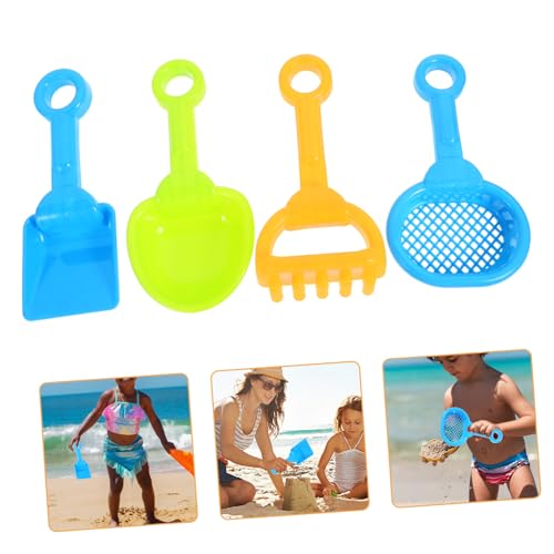 Abaodam Tragbares, interaktives, sandsicheres Strandspielzeug für fantasievolles Spielen, leicht, kompakt für einfachen Transport, 4 Stück von Abaodam