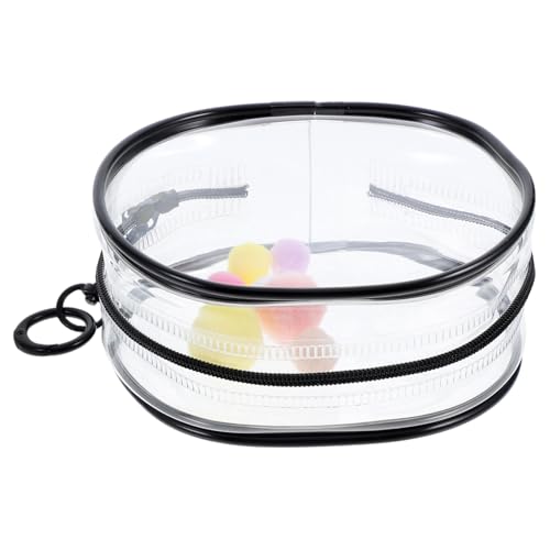 Abaodam Transparente Puppentasche Aus PVC Kleiner Und Leichter Organizer Mit Reißverschluss Für Reisen Und Aufbewahrung Kleiner Spielzeuge Abaodam Transparente Puppentasche Aus PVC Kleiner Und Leichter Organizer Mit Reißverschluss Für Reisen Und Aufbewahrung Kleiner Spielzeuge von Abaodam