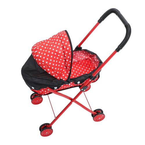 Abaodam Trolley- Kinderwagen Für Puppen Puppenwagen Puppenwagen Für Kleinkinder Von 1 Bis 3 Jahren Babypuppe Mit Kinderwagen Miniatur-Kinderwagen Mädchen Eisenrahmen Abaodam Trolley- Kinderwagen Für Puppen Puppenwagen Puppenwagen Für Kleinkinder Von 1 Bis 3 Jahren Babypuppe Mit Kinderwagen Miniatur-Kinderwagen Mädchen Eisenrahmen von Abaodam