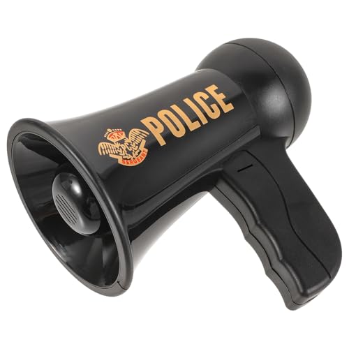 Abaodam Trompete Polizei Megafon für Rollenspiele Lärmverstärker für Kindergeburtstagsfeiern Cosplay und Interaktive Spielzeuge Abaodam Trompete Polizei Megafon für Rollenspiele Lärmverstärker für Kindergeburtstagsfeiern Cosplay und Interaktive Spielzeuge von Abaodam